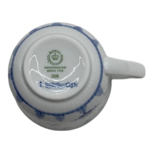 ROYAL COPENHAGEN (ロイヤル・コペンハーゲン) カップ&ソーサー ブルーフルーテッド・プレイン 2Pセット