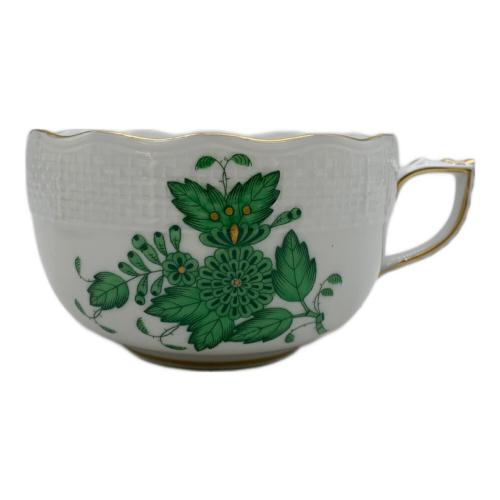Herend (ヘレンド) ティーカップ&ソーサー アポニーグリーン