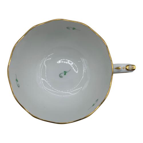Herend (ヘレンド) ティーカップ&ソーサー アポニーグリーン
