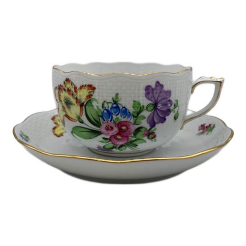 Herend (ヘレンド) ティーカップ&ソーサー チューリップの花束