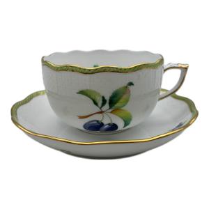 Herend (ヘレンド) ティーカップ&ソーサー フルーツエスキース
