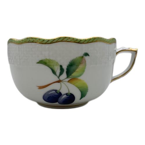 Herend (ヘレンド) ティーカップ&ソーサー フルーツエスキース