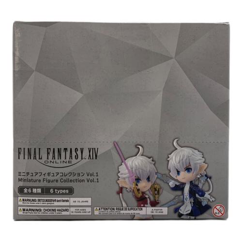 スクウェア・エニックス ファイナルファンタジーXIV ミニチュアフィギュアコレクション Vol.1 6個入りBOX