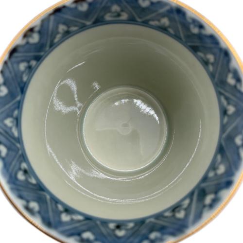 古伊万里 (コイマリ) 蓋付カップ&ソーサー 林九郎作