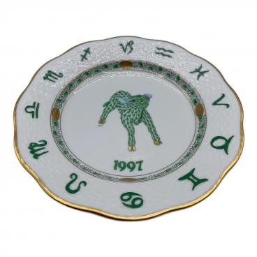 Herend (ヘレンド) イヤープレート 2001 ZODIAC PLATE｜トレファクONLINE