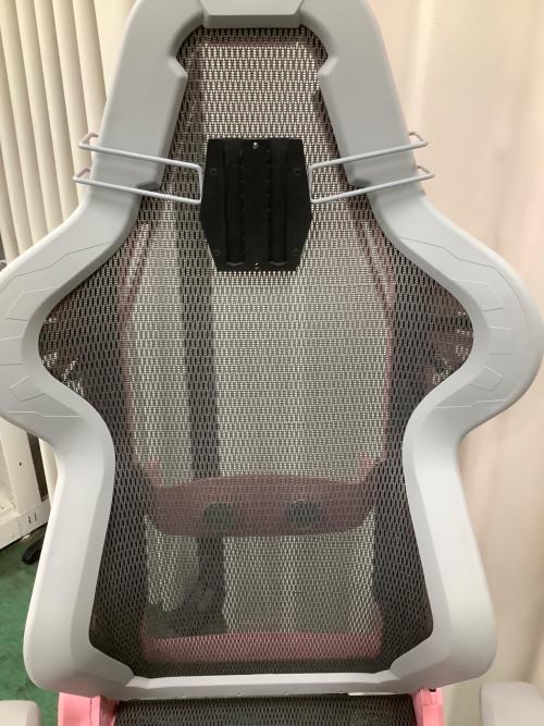 DX RACER (デラックス レーサー) ゲーミングチェア ピンク×ライトグレー