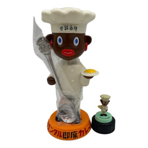 オリエンタル即席カレー人形 ボブルヘッド ペットボトルキャップフィギュア オリエンタル坊や