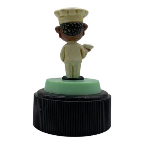 オリエンタル即席カレー人形 ボブルヘッド ペットボトルキャップフィギュア オリエンタル坊や