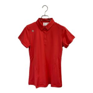 DESCENTE (デサント) ポロシャツ ゴルフウェア(トップス) レディース SIZE M レッド