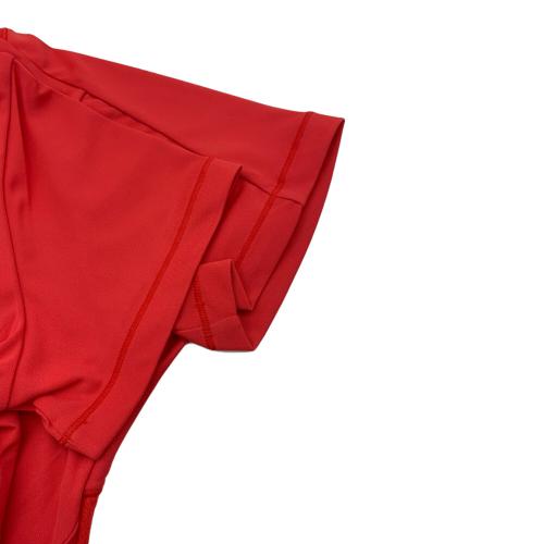 DESCENTE (デサント) ポロシャツ ゴルフウェア(トップス) レディース SIZE M レッド