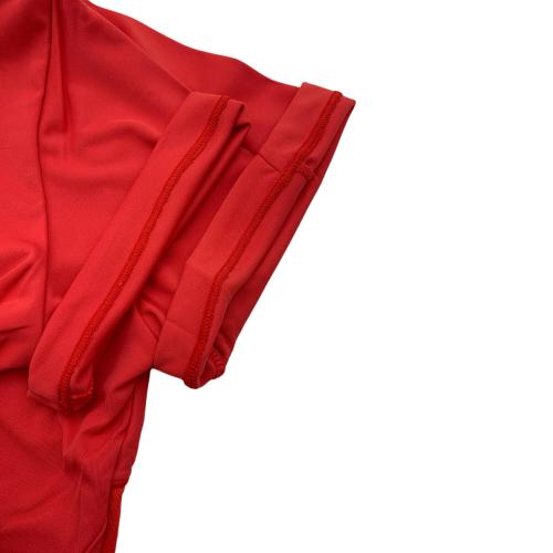 DESCENTE (デサント) ポロシャツ ゴルフウェア(トップス) レディース SIZE M レッド