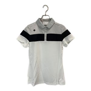 DESCENTE (デサント) ゴルフウェア(トップス) レディース SIZE M グレー×ホワイト