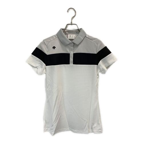 DESCENTE (デサント) ゴルフウェア(トップス) レディース SIZE M グレー×ホワイト