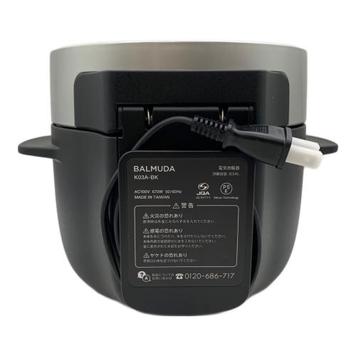 BALMUDA (バルミューダ) The Gohan 炊飯器 K03A