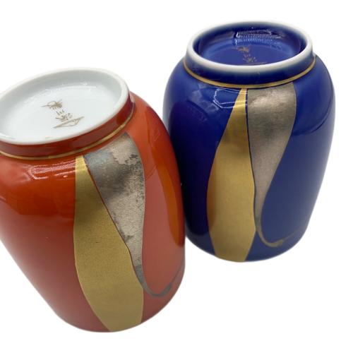 深川製磁 (フカガワセイジ) 睦揃 夫婦鶴