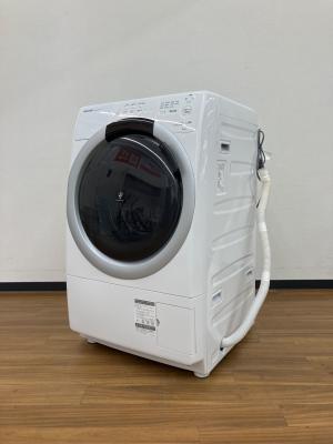 SHARP (シャープ) ドラム式洗濯乾燥機 洗濯容量7.0kg 乾燥容量3.5kg 2024年製 ES-S7J-WL
