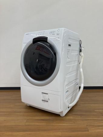 SHARP (シャープ) ドラム式洗濯乾燥機 洗濯容量7.0kg 乾燥容量3.5kg 2024年製 ES-S7J-WL