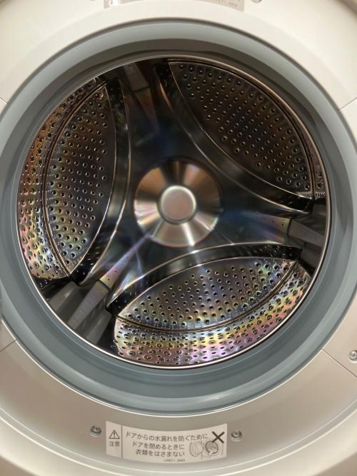 SHARP (シャープ) ドラム式洗濯乾燥機 洗濯容量7.0kg 乾燥容量3.5kg 2024年製 ES-S7J-WL