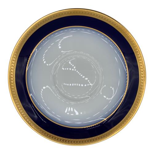 大倉陶園 (オオクラトウエン) カップ&ソーサー 瑠璃片葉金蝕 J・Bマーク有