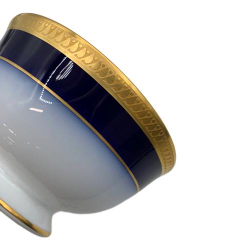 大倉陶園 (オオクラトウエン) カップ&ソーサー 瑠璃片葉金蝕 J・Bマーク有