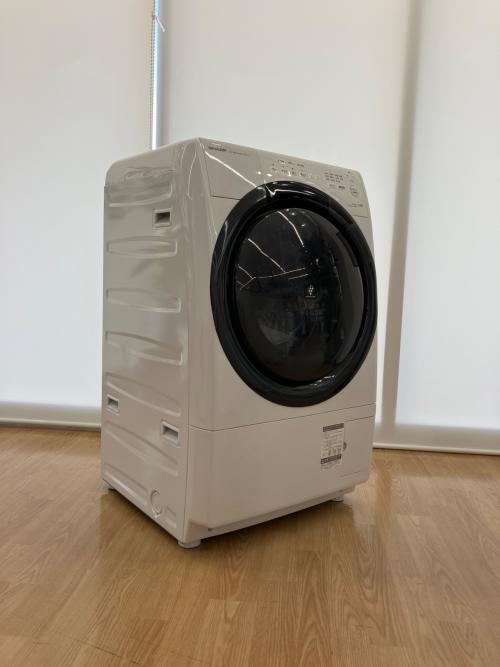 SHARP (シャープ) ドラム式洗濯乾燥機 洗濯容量7.0kg 乾燥容量3.5kg 2023年製 ES-S7H-WL