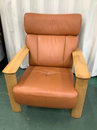 karimoku (カリモク) 1人掛けソファー WT4100 43 ブラウン