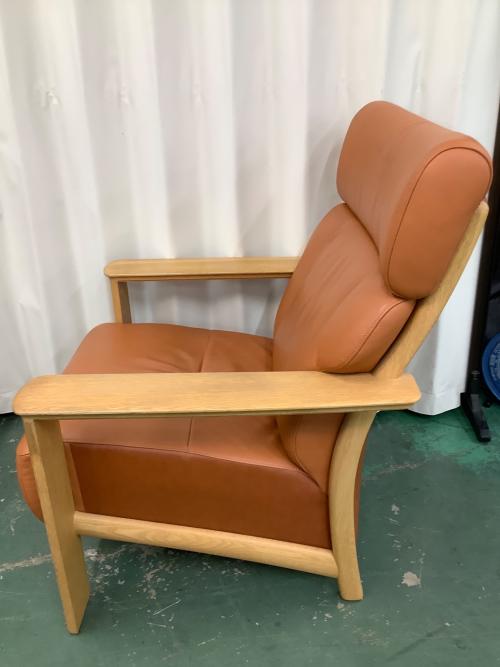 karimoku (カリモク) 1人掛けソファー WT4100 43 ブラウン