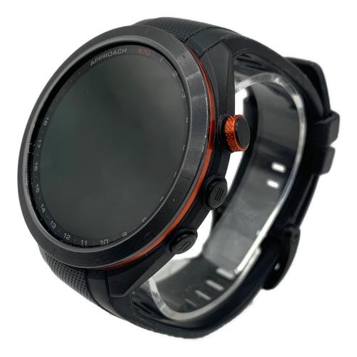 GARMIN (ガーミン) ゴルフ距離測定器 ブラック Approach S70 47mm