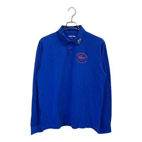 LACOSTE SPORT (ラコステスポーツ) ゴルフウェア(トップス) DH1085 バックプリント長袖ゴルフポロシャツ