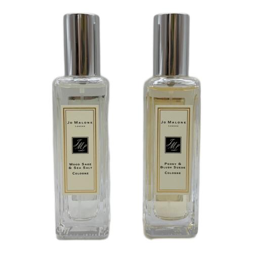 JO MALONE (ジョーマローン) コロン ウッドセージ&シーソルト/ピオニー&ブラッシュスエード 30ml×30ml 残量80%-99%