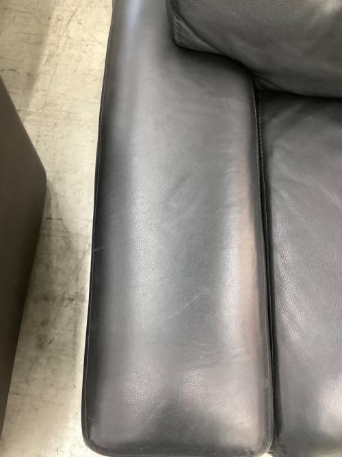 rochebobois 1人掛けソファー イタリア製  ブラック