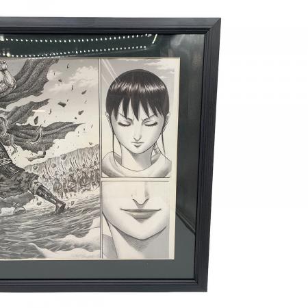 KINGDOM キングダム展 信VS龐煖 殿の飛矢 複製原画｜トレファクONLINE