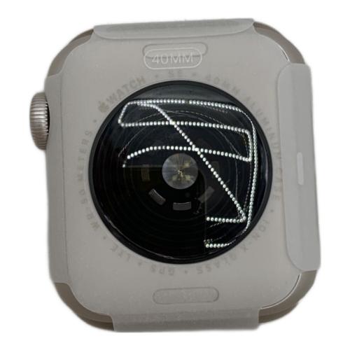 Apple (アップル) GPS+Cellularモデル Apple Watch SE(第二世代) MXGJ3J/A 開封済み