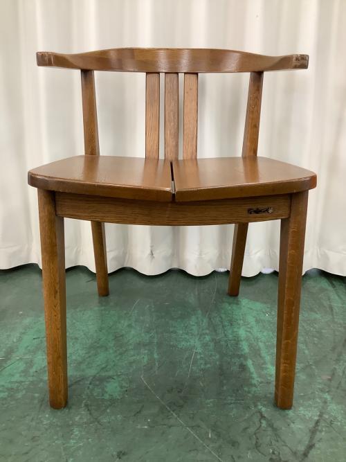 浜本工業 イス ハガレ有 ブラウン