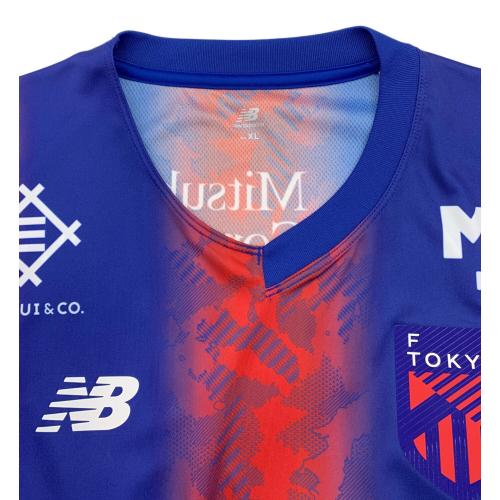 NEW BALANCE（ニューバランス）FC東京 2024 ホーム 半袖 レプリカ 荒木遼太郎 ＃71 サッカーユニフォーム AMT45232 メンズ SIZE XL