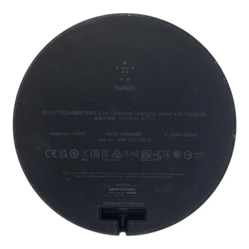 Belkin (ベルキン) BoostCharge Pro MagSafe対応3-in-1ワイヤレス充電器15W WIZ017