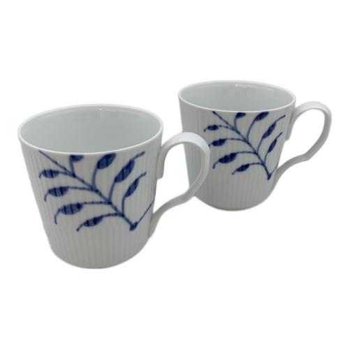 ROYAL COPENHAGEN (ロイヤル・コペンハーゲン) マグカップ ブルーフルーテッド・メガ 2Pセット