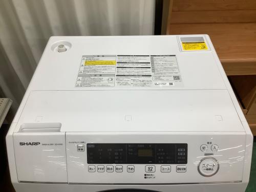 SHARP (シャープ) ドラム式洗濯乾燥機 ES-H10G-WL 2023年製 30