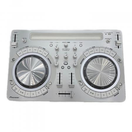 【動作品】 パイオニア DDJ-WeGO3 ターンテーブル DJ コントローラー Pioneer (パイオニア) DJコントローラー ターンテーブル DDJ-WeGo3-w