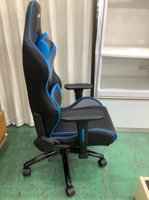 AK Racing (エーケーレーシング) ゲーミングチェア ブラック×ブルー