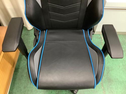 AK Racing (エーケーレーシング) ゲーミングチェア ブラック×ブルー