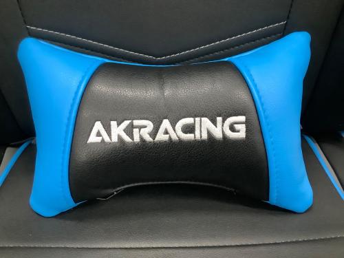 AK Racing (エーケーレーシング) ゲーミングチェア ブラック×ブルー