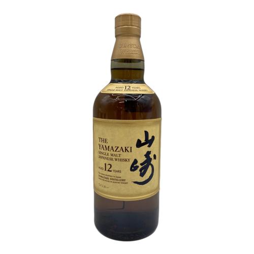 サントリー シングルモルトウイスキー 山崎 12年 ジャパニーズウイスキー 700ml