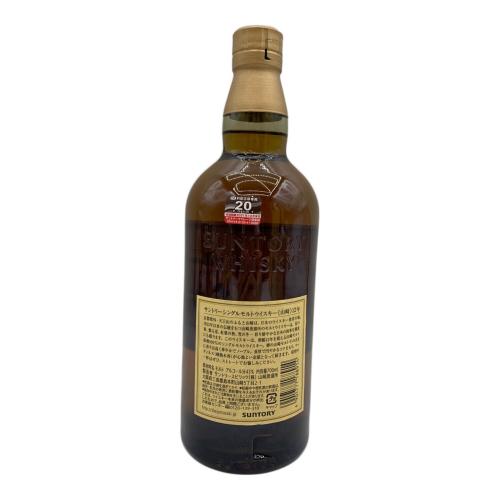 サントリー シングルモルトウイスキー 山崎 12年 ジャパニーズウイスキー 700ml