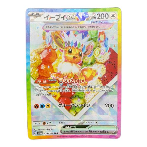 イーブイex 224/187 SAR ハイクラスパック「テラスタルフェスex」