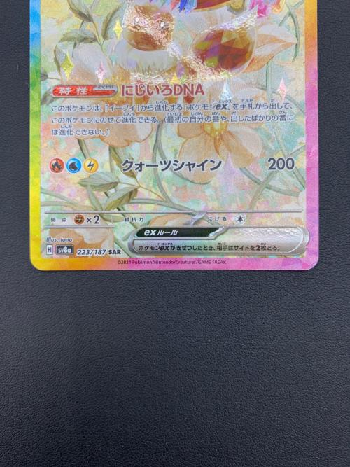 イーブイex 223/187 SAR ハイクラスパック「テラスタルフェスex」