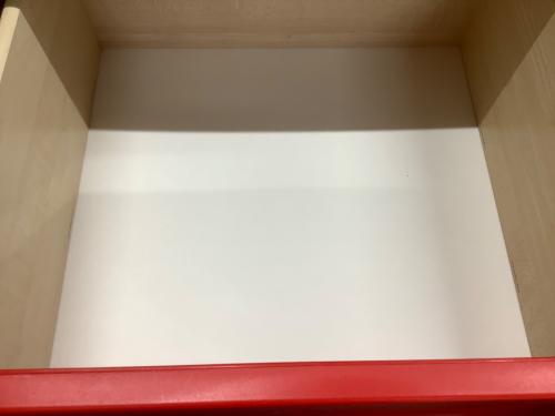 IKEA (イケア) チェスト レッド×ナチュラル トロファスト