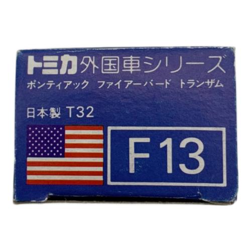 TOMY (トミー) ポティアック ファイアーバード トランザム トミカ