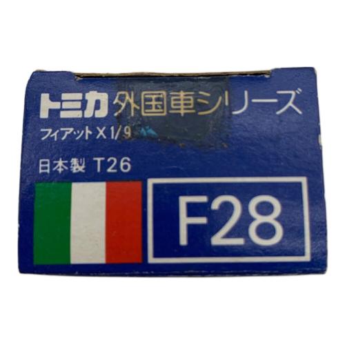 TOMY (トミー) フィアット X1/9 トミカ