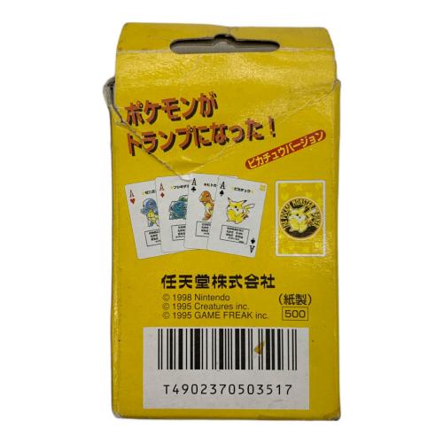 Nintendo (ニンテンドー) ポケットモンスター ピカチュウバージョン トランプ